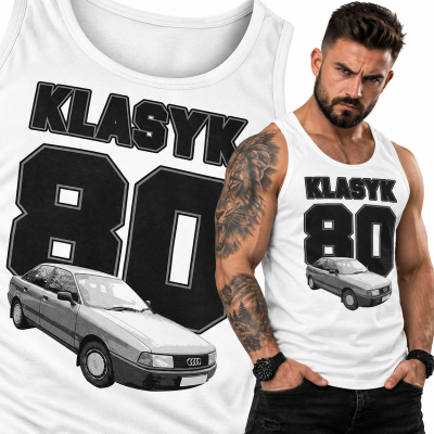 TANK TOP ŚMIESZNY  MOTORYZACYJNE KLASYK 80